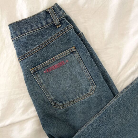 MIDI DENIM SKIRT - Picture 4 of 5